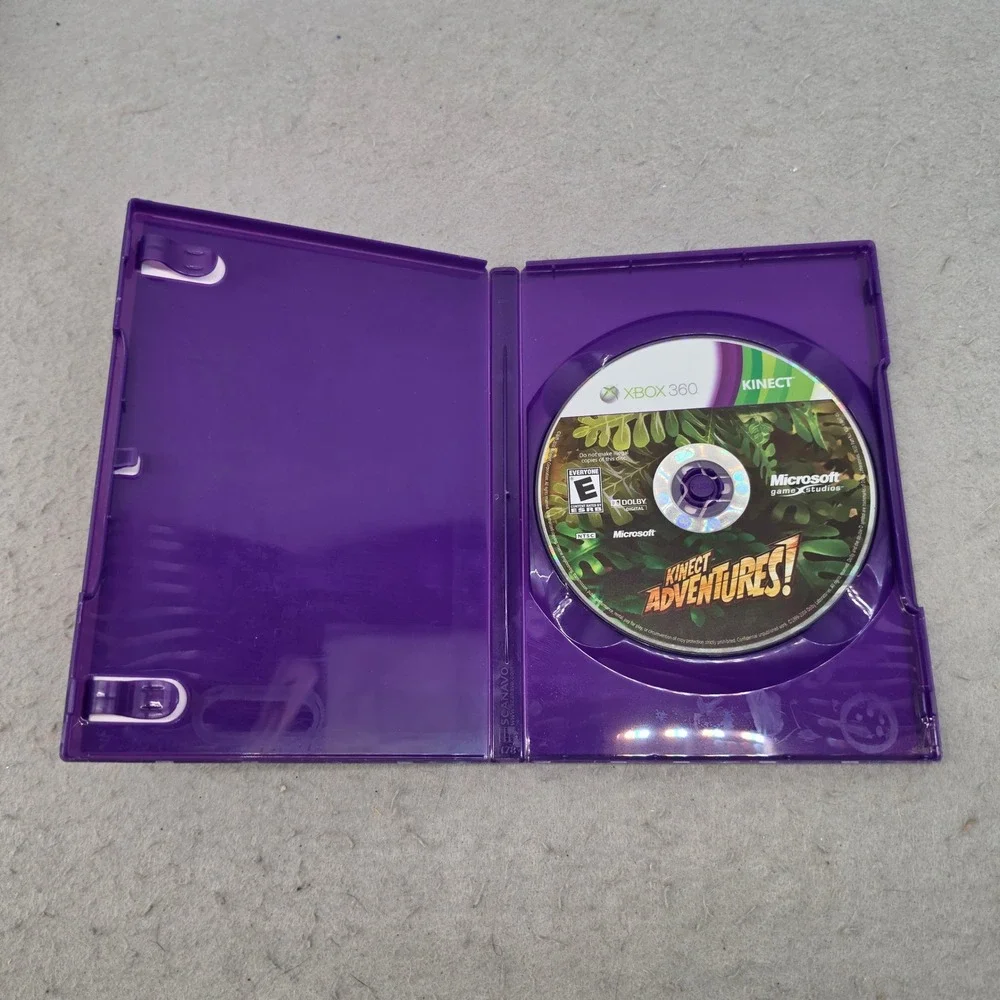 Xbox 360 Kinect Adventures! Game Microsoft 2010 Action Adventure ESRB Everyone‎
